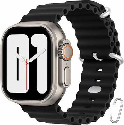 T-800 ULTRA BLUETOOTH SMARTWATCH ( BLACK COLOR )